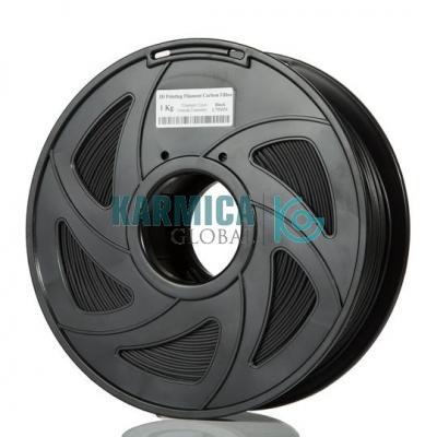 3D Printing 1.75mm Carbon Filbre Black Filament