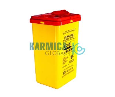 Relief Container Sharps Leak-Resistant w with lid-L