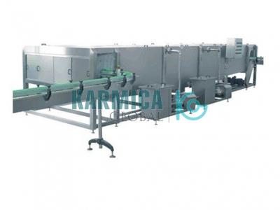 Continuous Spraying Type Pasteurization and Cooling Tunnel