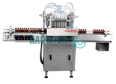 Filling and Sticker Labeling Machine