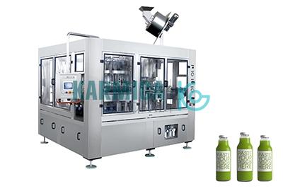 Glass Bottle Filling Machine (PLC)