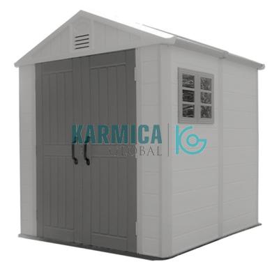 Relief Outdoor HDPE Plastic Storage Shed