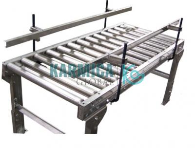 L Shape SS Slat Chain Conveyor