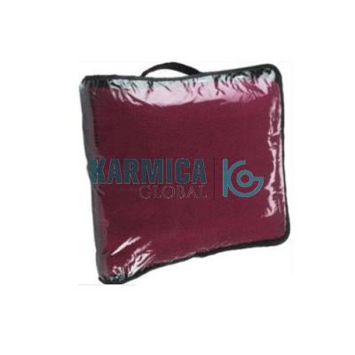 Plain,Embroidery Polar Fleece Blanket with PVC Zipper Bag