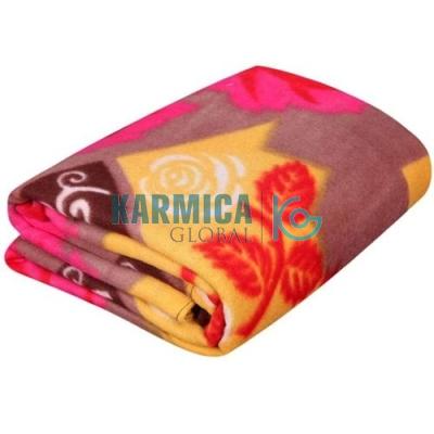 Relief Cheap Polyester Printed Polar Fleece Blankets