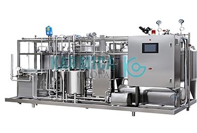 The small scale milk, yoghurt, juice combined production Plant
